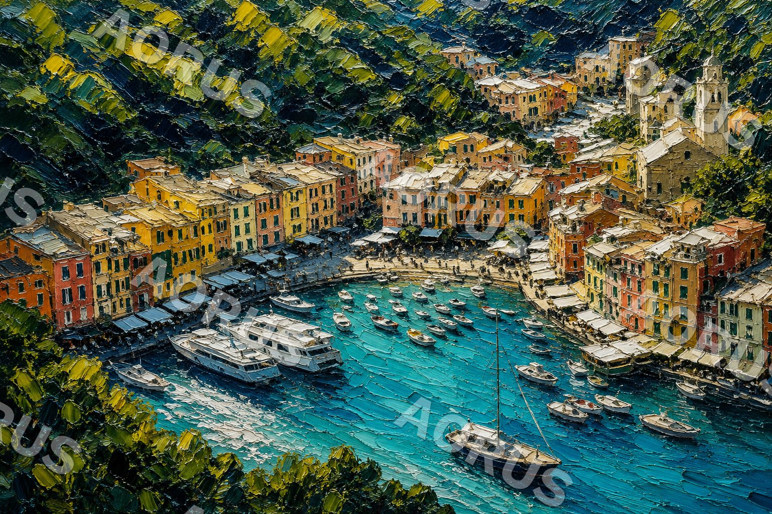 Portofino, From Above